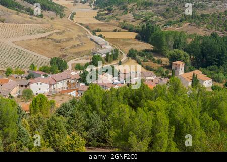 Municipio Curiel de Duero in der Provinz Valladolid, Spanien Stockfoto