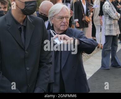 Mailand, Italien. September 2021. Terso Day bei der Milan Fashion Week Damen-Kollektionen Herbst/Winter 2021/2022, von Tods wichtigen illustren Gästen. Kredit: Unabhängige Fotoagentur/Alamy Live Nachrichten Stockfoto