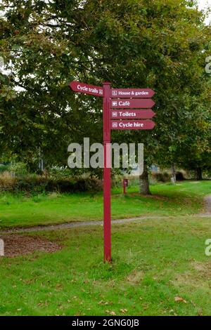 Lanhydrock National Trust, Cornwall, Großbritannien Stockfoto