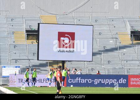 KSC verliert gegen FC St. pauli 25. September 2021 im Wildparkstadion karlsruhe Zweitligist karlsruher SC Stockfoto