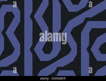 Computer-generierte Hexagon Tile Verbindung Kunst Hintergrund Design Illustration Stock Vektor