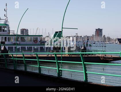 Gosport Ferry, Portsmouth, Großbritannien Stockfoto