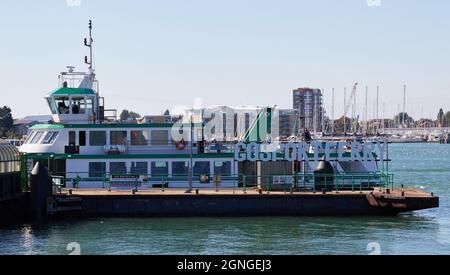 Gosport Ferry, Portsmouth, Großbritannien Stockfoto