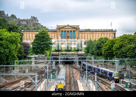 Scottish National Gallery in Edinburgh, Schottland Stockfoto