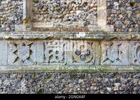 St Andrew’s Church, Alderton, Suffolk, England Stockfoto