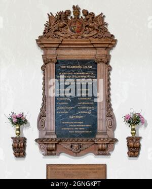 St Andrew’s Church, Alderton, Suffolk, England Stockfoto