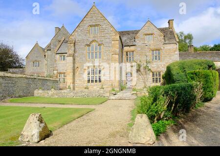 England, Großbritannien - September 2021: Das Abbey House in Cerne Abbas in Dorset, England Stockfoto