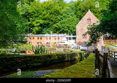 Dean Heritage Center, Camp Mill, Soudley, Forest of Dean, Gloucestershire, England, Großbritannien. 2021 Stockfoto