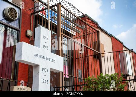Ladystarn Royal British Legion Club, Beverly Road, Greater Manchester, England, Großbritannien Stockfoto