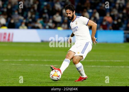 Iisco von Real Madrid während des La Liga-Spiels zwischen Real madrid und Villarreal CF im Santiago Bernabeu Stadium in Madrid, Spanien. Stockfoto