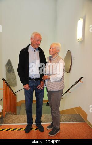 Der Förderkreis des Naturkundemuseums Görlitz gibt den 11. Görlitzer Meridian Naturfilmpreis ist an die Naturfilmproduktion Heinz und Ingrid von Matth Stockfoto