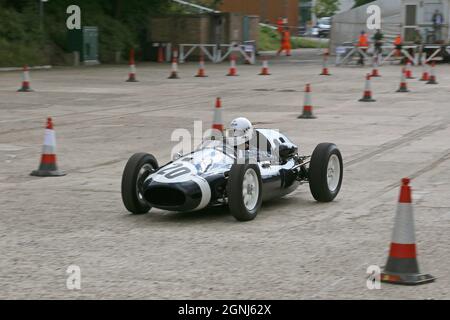 Cooper T45 (1958), Stirling Moss Tribute, 12. September 2021, Brooklands Museum, Weybridge, Surrey, England, Großbritannien, Europa Stockfoto