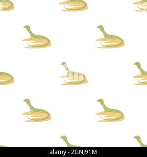 Neugierig Eidechse Muster nahtlose Hintergrund Textur wiederholen Tapete geometrischen Vektor Stock Vektor