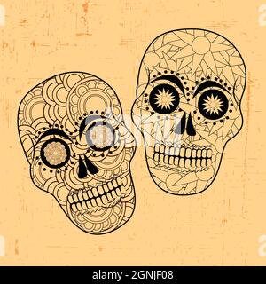 Dia De los Muertos Stock Vektor