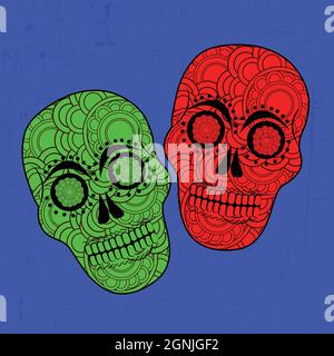 Dia De los Muertos Stock Vektor