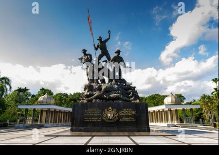 Malaysia National Monument, Kuala Lumpur Stockfoto