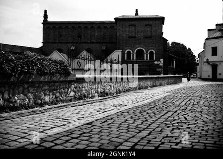 Alte Synagoge, Kazimierz, Kraków Stockfoto