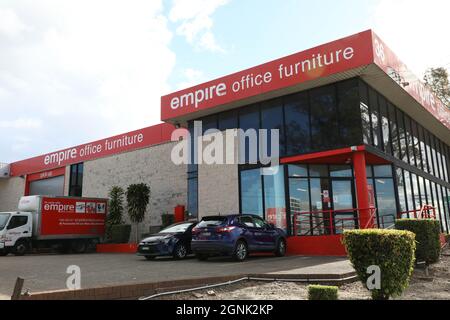 Empire Office Furniture, 36 Parramatta Road, Lidcombe NSW 2141 Stockfoto