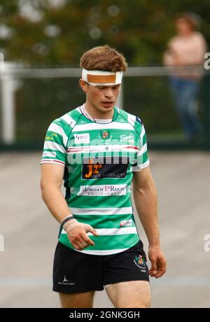 Carmarthen Quins RFC / Llandovery RFC 2021 Stockfoto