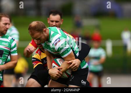 Carmarthen Quins RFC / Llandovery RFC 2021 Stockfoto