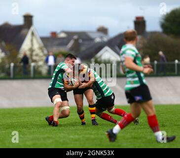 Carmarthen Quins RFC / Llandovery RFC 2021 Stockfoto