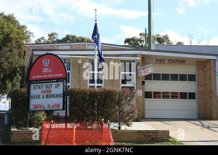 Silverwater Fire Station, 122 Adderley St W, Silverwater NSW 2141 Stockfoto