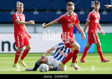 HEERENVEEN, NIEDERLANDE - 26. SEPTEMBER: Daan verrotet vom FC Twente während des niederländischen Eredivisie-Spiels zwischen SC Heerenveen und FC Twente am 26. September 2021 im Abe Lenstra Stadion in Heerenveen, Niederlande (Foto: Peter Lous/Orange Picts) Stockfoto