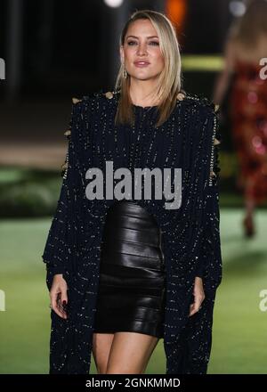 LOS ANGELES, KALIFORNIEN, USA - 25. SEPTEMBER: Die Schauspielerin Kate Hudson im Louis Vuitton Kleid kommt bei der Eröffnungsgala des Academy Museum of Motion Picturs an, die am 25. September 2021 im Academy Museum of Motion Picturs in Los Angeles, Kalifornien, USA, stattfand. (Foto von Xavier Collin/Image Press Agency/Sipa USA) Stockfoto