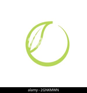 Neues eco natural beauty Healthcare Vektor-Illustration-Design. Stock Vektor