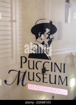 PUCCINI MUSEUM, LUCCA, ITA LY Stockfoto