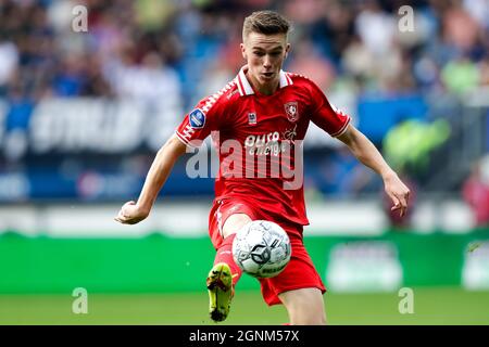 HEERENVEEN, NIEDERLANDE - 26. SEPTEMBER: Daan verrotet vom FC Twente während des niederländischen Eredivisie-Spiels zwischen SC Heerenveen und FC Twente am 26. September 2021 im Abe Lenstra Stadion in Heerenveen, Niederlande (Foto: Peter Lous/Orange Picts) Stockfoto