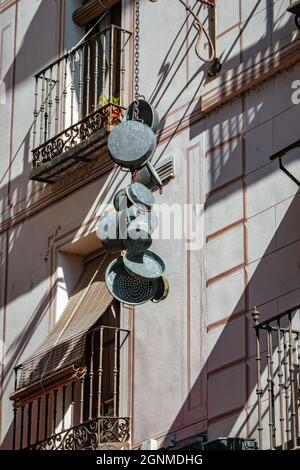 Ecken der Stadt Toledo. Februar 2019 Spanien Stockfoto