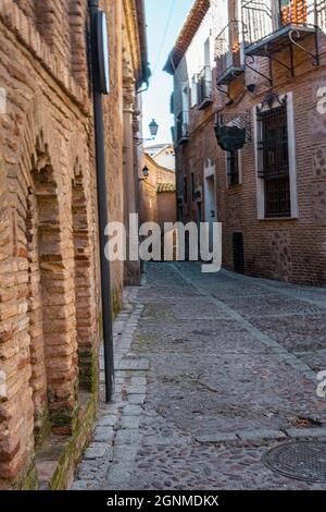 Ecken der Stadt Toledo. Februar 2019 Spanien Stockfoto