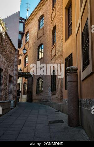 Ecken der Stadt Toledo. Februar 2019 Spanien Stockfoto