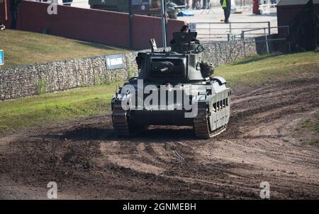 A12 Infanterie-Panzer Mark II Matilda II, Bovington Tank Museum, Dorset, England Stockfoto