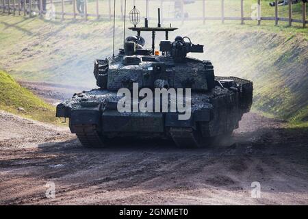 Challenger 2 TES, British Main Battle Tank, Bovington Tank Museum, Dorset, England Stockfoto