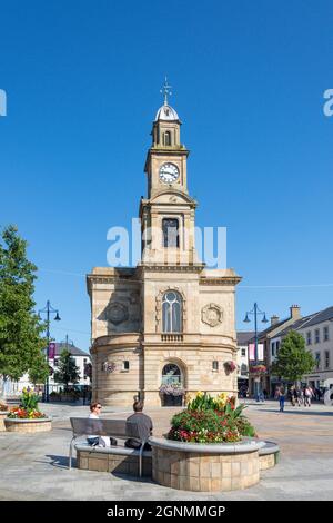 Coleraine Town Hall, The Diamond, Coleraine (Cuil Ratmain), County Derry, Nordirland, Vereinigtes Königreich Stockfoto