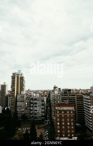 Luftaufnahme von Rosario, Santa Fe, Argentinien Stockfoto