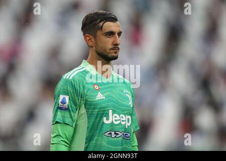 Turin, Italien, 26. September 2021. Mattia Perin von Juventus während des Spiels der Serie A im Allianz Stadium, Turin. Bildnachweis sollte lauten: Jonathan Moscrop / Sportimage Kredit: Sportimage/Alamy Live News Stockfoto