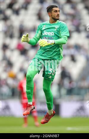 Turin, Italien, 26. September 2021. Mattia Perin von Juventus während des Spiels der Serie A im Allianz Stadium, Turin. Bildnachweis sollte lauten: Jonathan Moscrop / Sportimage Kredit: Sportimage/Alamy Live News Stockfoto