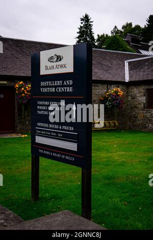 Blair Athol Distillery Stockfoto