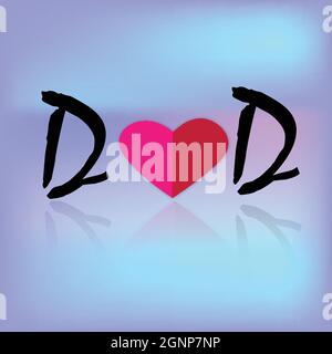 Vatertag Hintergrund Stock Vektor