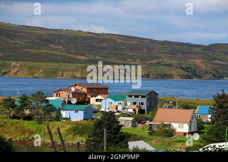 Sand Point, Aleuten-Inseln, Alaska, Usa Stockfoto