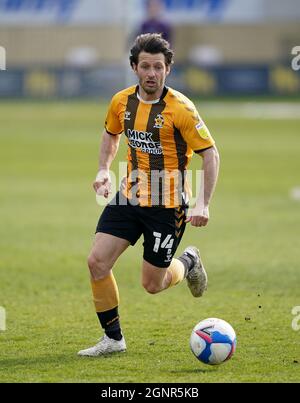 Aktenfoto vom 24-04-2021 von Wes Hoolahan von Cambridge United. Ausgabedatum: Montag, 27. September 2021. Stockfoto