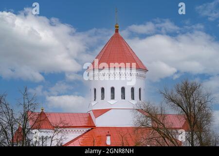 VILNIUS, LITAUEN - 2020. MÄRZ 06.eines der ältesten christlichen Heiligtümer der Stadt - die Kathedrale der Gottesmutter. Stockfoto