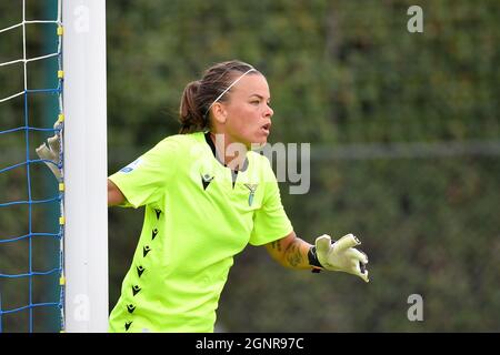 Formello, Italien. September 2021. Ohrström Stephanie während des Serie A Spiels zwischen SS Lazio und ACF Fiorentina Femminile im stadio Mirko Fersini am 26. September 2021 in Formello, Rom, Italien. (Foto: Domenico Cippitelli/Pacific Press/Sipa USA) Quelle: SIPA USA/Alamy Live News Stockfoto