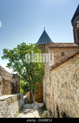 Kloster Ananuri, Georgien, HDR-Bild Stockfoto