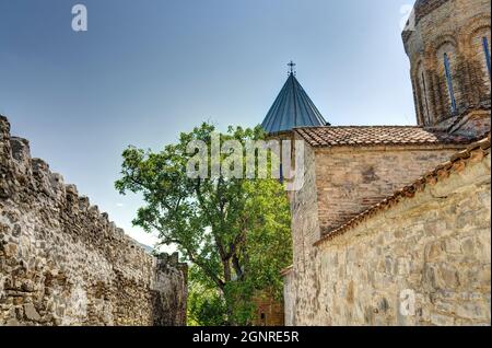 Kloster Ananuri, Georgien, HDR-Bild Stockfoto