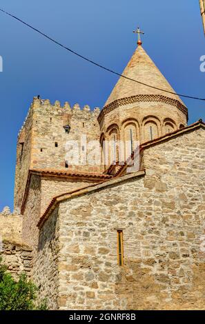 Kloster Ananuri, Georgien, HDR-Bild Stockfoto