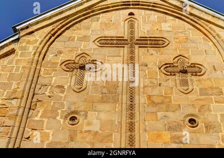 Kloster Ananuri, Georgien, HDR-Bild Stockfoto